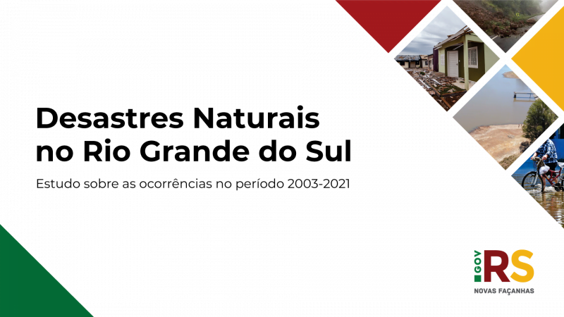 Estudo inédito detalha ocorrências de desastres naturais no RS entre 2003 e 2021
