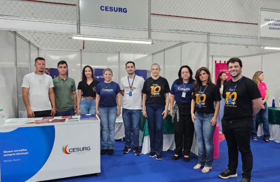 CESURG participou da 1ª Feira Municipal de Saúde de Rondinha