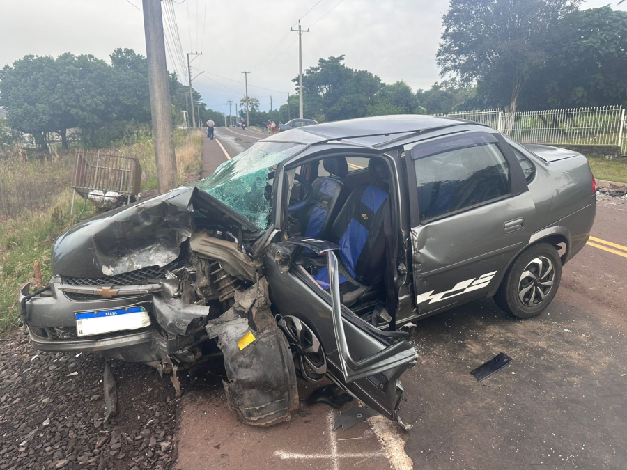Tragédia na ERS-324: colisão frontal mata idosa e deixa quatro feridos em Planalto