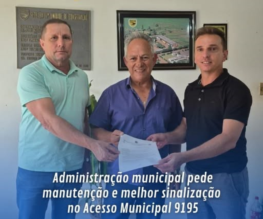 NOVA BOA VISTA: Prefeito solicita melhorias em acesso municipal durante agenda no DAER